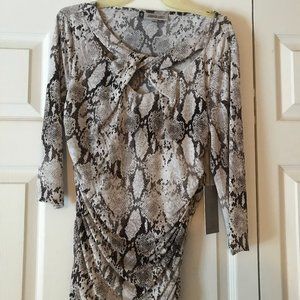 Jennifer Lopez Side Gathered Top